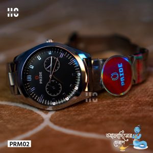 Luxury Stylish Gold Stainless Steel Business Waterproof Watch For Man Pride PRM-02