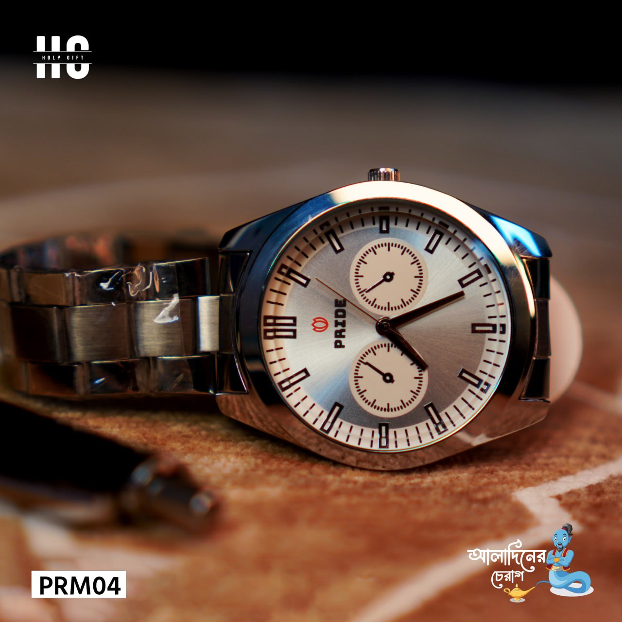 Luruxy Stainless Steel Business Waterproof Watch For Man Pride PRM-04