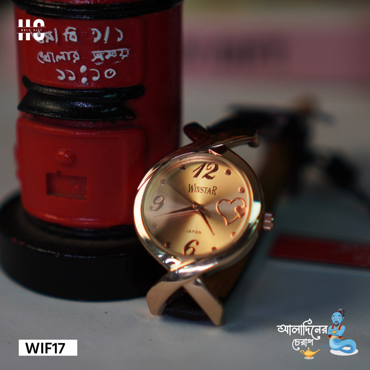 Stainless Steet Luxure Style Waterproof Watch For Woman WIF-17 - Image 2