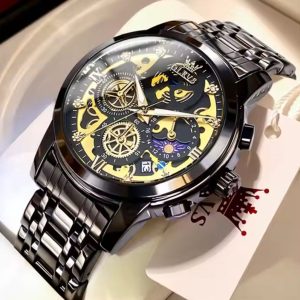 OLEVS Luxury Sport Men's Watches Top Brand Original Waterproof Quartz Watch For Men OLM-05