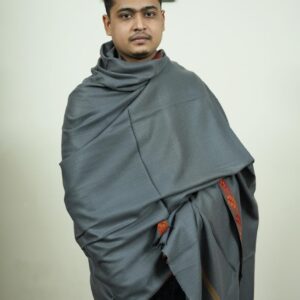 কাশ্মীরি কোয়ালিটি শাল - অ্যাশ